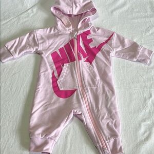 3M Nike Light Pink Kids Romper One Piece